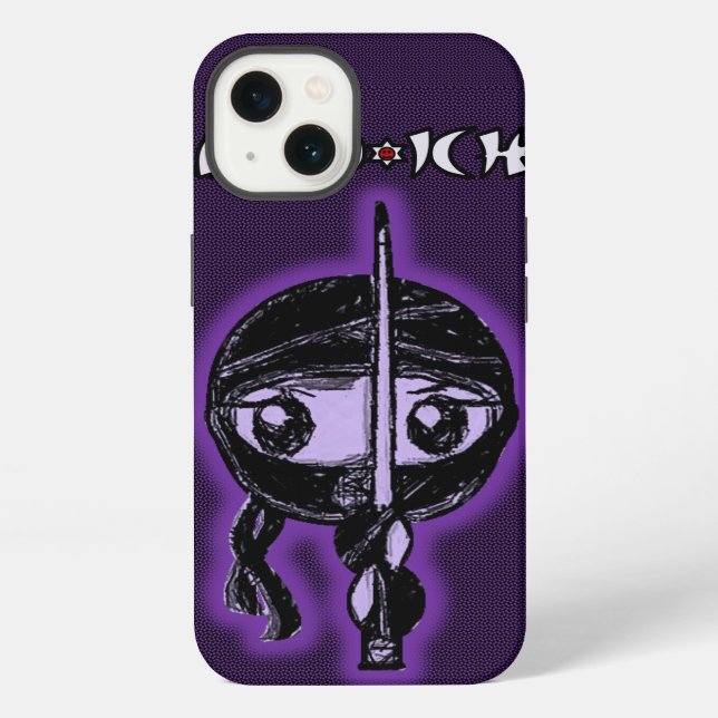 Funda Para iPhone Caso del iPhone de KUNOICHI (Reverso )