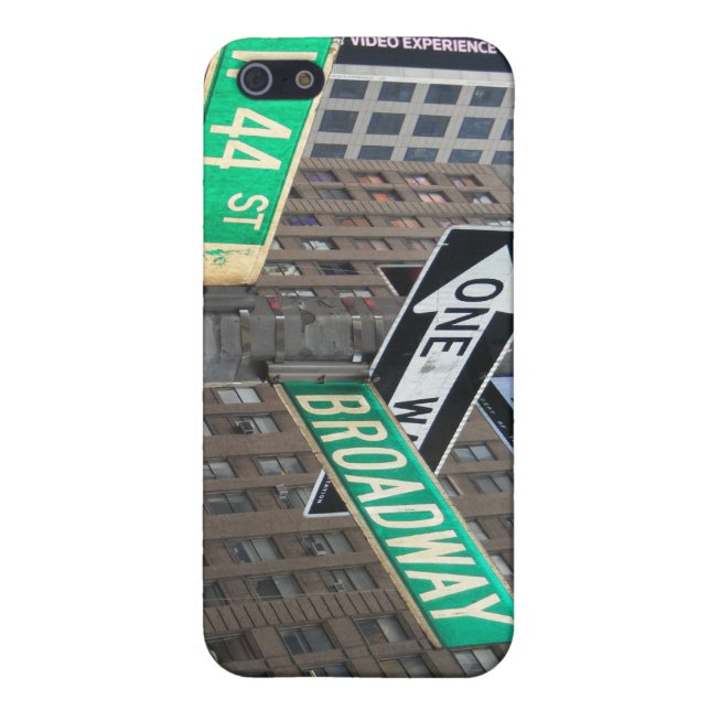 Funda Para iPhone Caso del iPhone de la charla de Broadway (Atrás)