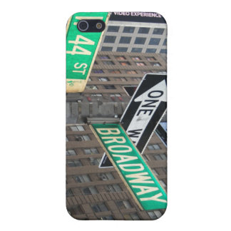 Funda Para iPhone 5 Caso del iPhone de la charla de Broadway