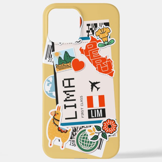 Funda Para iPhone CASO PARA iPhone LIMA PERU PASS (Reverso )