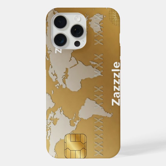 Funda Para iPhone Casos de teléfono Business Gold Premium (Reverso )