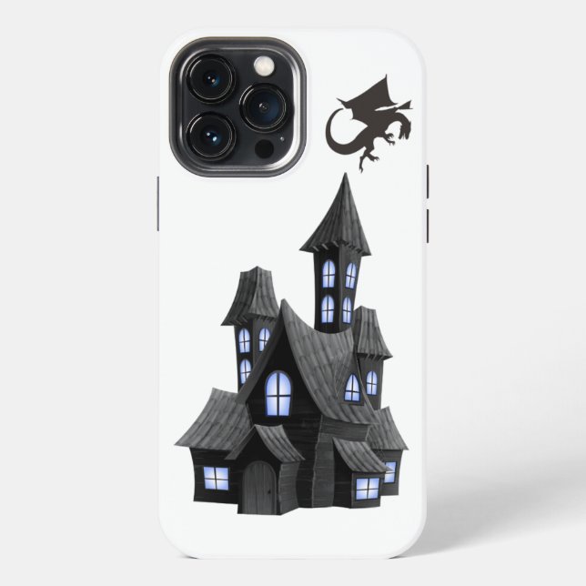 Funda Para iPhone Castillo de Dragon (Reverso )