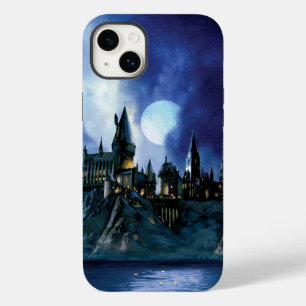 Funda Para iPhone 14 Plus Castillo de Harry Potter Hogwarts de Noche