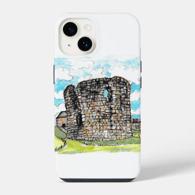 Funda Para iPhone Castillo galés (Reverso )