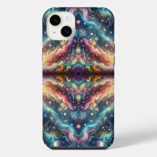 Funda Para iPhone 14 Plus Castillo Lejano Celestial Fantasía Mística Colorid