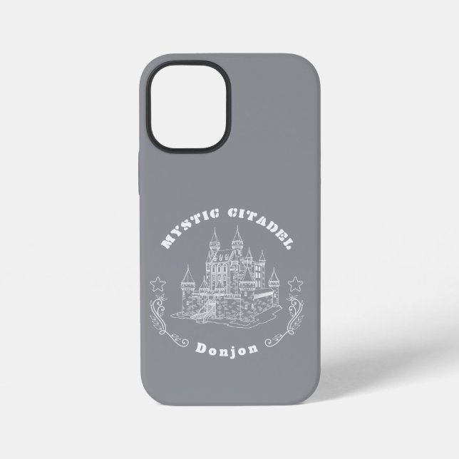 Funda Para iPhone Castillo - un diseño clásico (Reverso )