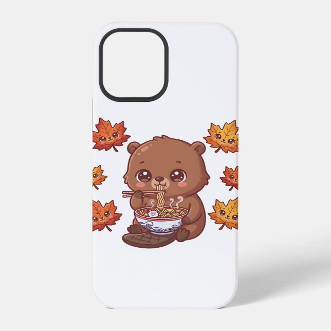 Funda Para iPhone Castor adorable (Reverso )