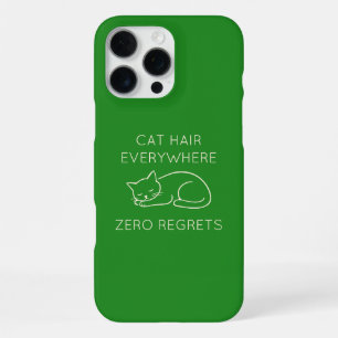 Funda Para iPhone 16 Pro Max Cat hair everywhere zero regrets