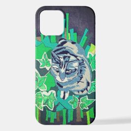 Funda Para iPhone 12 Cat in the garden