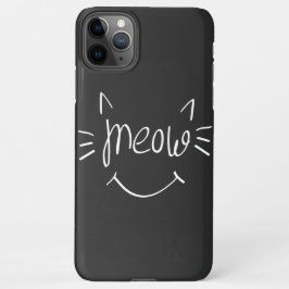 Funda Para iPhone 11Pro Max Cat Lover Meow