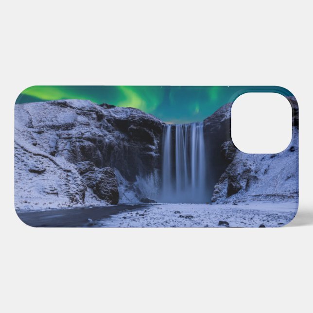 Funda Para iPhone Cataratas | Cascada Skógafoss (Reverso Horizontal)