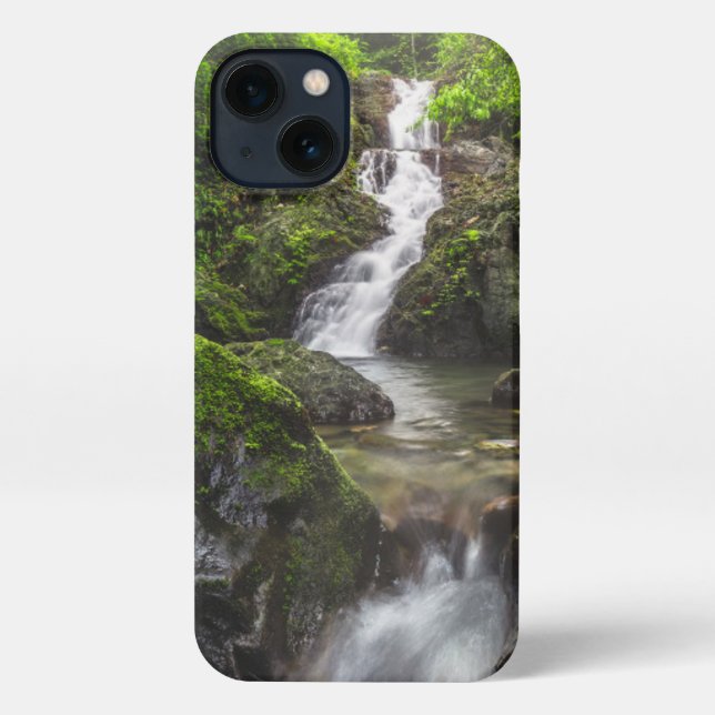 Funda Para iPhone Cataratas | Parque nacional de la montaña Phayao (Reverso )