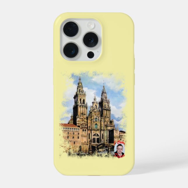 Funda Para iPhone Catedral de Santiago de Compostela (Reverso )