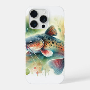 Catfish in Watercolor Art 170724AREF129 - Watercol