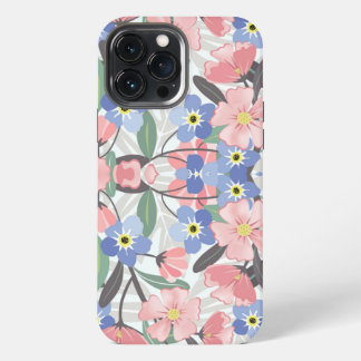 Funda Para iPhone 13 Pro Max Cath Kidston London Design flores azules