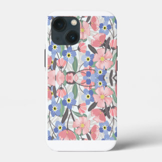 Funda Para iPhone 13 Mini Cath Kidston London Design flores azules