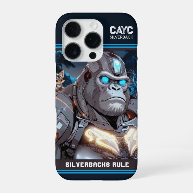 Funda Para iPhone CAYC Silverbacks dominan (Reverso)