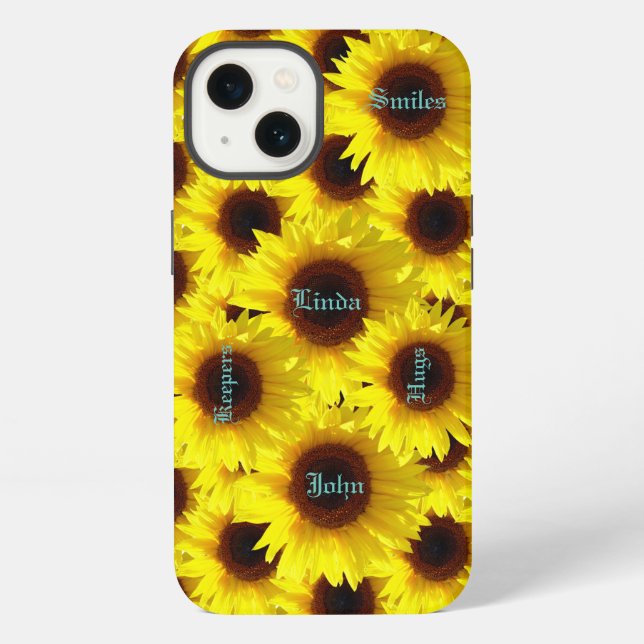 Funda Para iPhone Cebada Ahí - Girasol (Reverso )