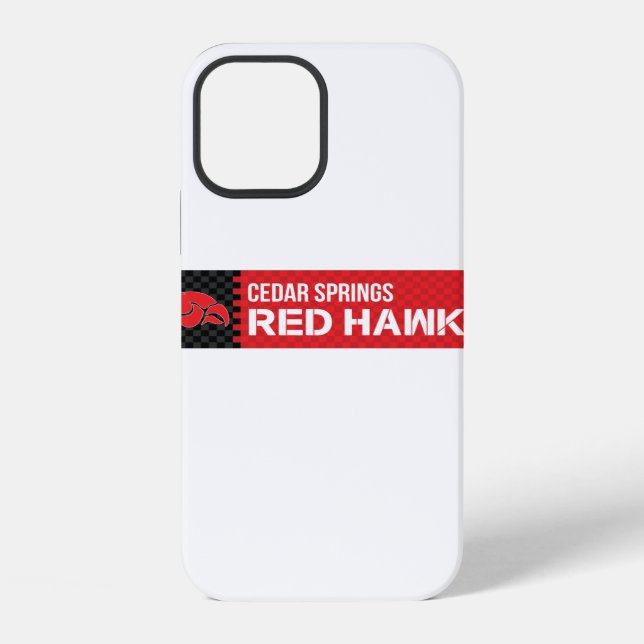 Funda Para iPhone Cedar Springs Red Hawks (Reverso )