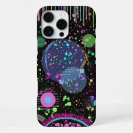 Funda Para iPhone 16 Pro Max Celebraciones Celestiales: Arte Abstracto Maximali