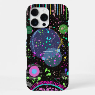 Funda Para iPhone 16 Pro Max Celebraciones Celestiales: Arte Abstracto Maximali