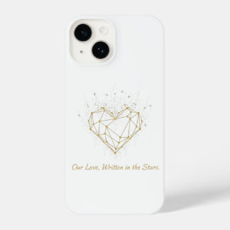Funda Para iPhone 14 Celestial Geometric Heart iPhone Case - Our Love