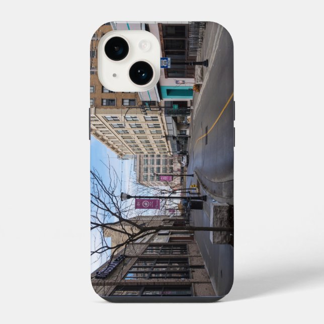 Funda Para iPhone Centro de Springfield (Reverso )