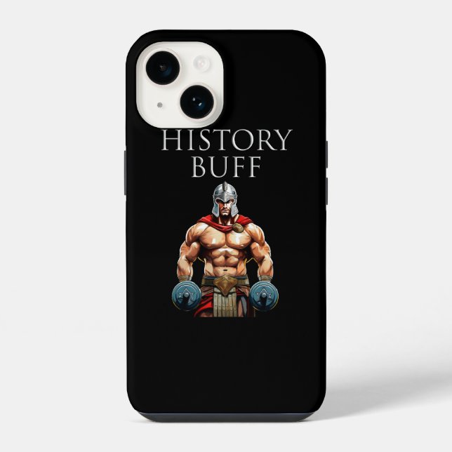 Funda Para iPhone Centurión Romano aficionado a la historia (Reverso )