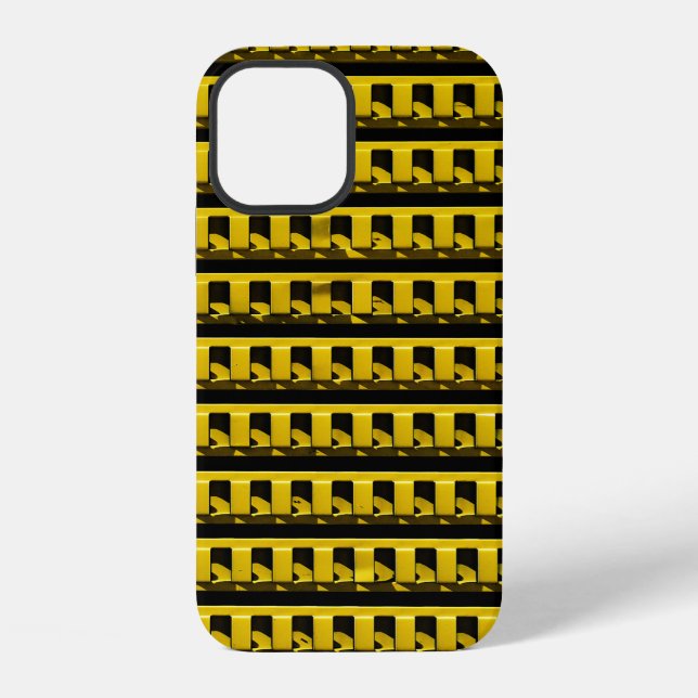 Funda Para iPhone Cerca Amarilla (Reverso )
