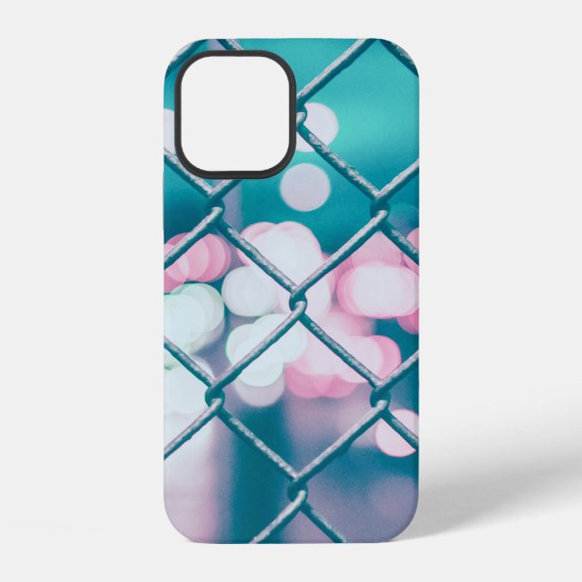 FUNDA PARA iPhone CERCA DE ESLABONES CON LUCES BOKEH (Reverso )