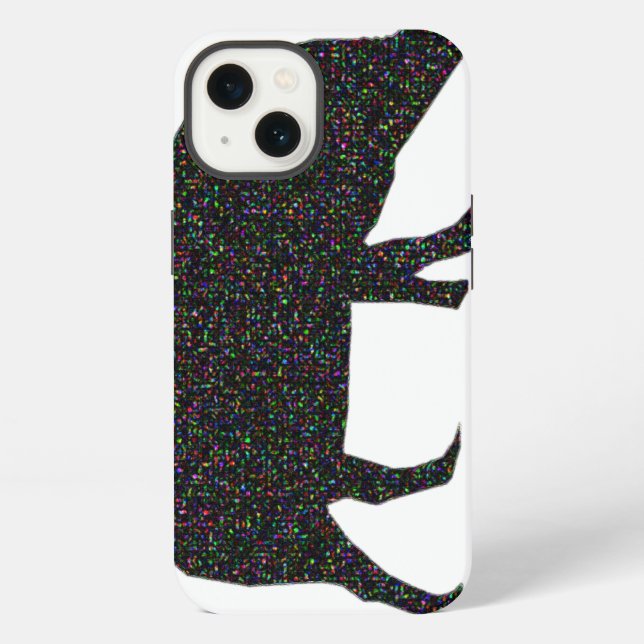 Funda Para iPhone Cerdo Brillante (Reverso )