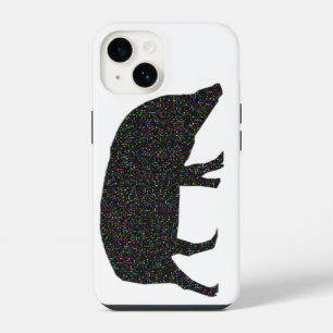 Funda Para iPhone 14 Cerdo Brillante