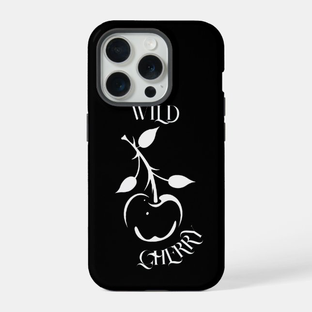 Funda Para iPhone Cereza Salvaje  (Reverso )