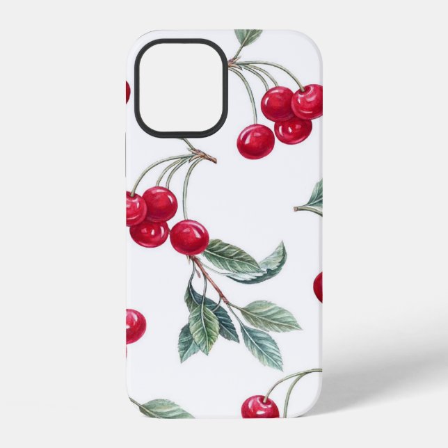Funda Para iPhone Cerezas (Reverso )