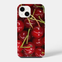 Funda Para iPhone 14 Cerezas Rojas Jugosas