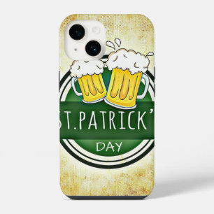 Funda Para iPhone 14 Cervezas del Día de San Patricio