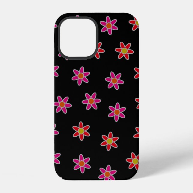 Funda Para iPhone Césped irregular que incluye osteospermo florecido (Reverso )
