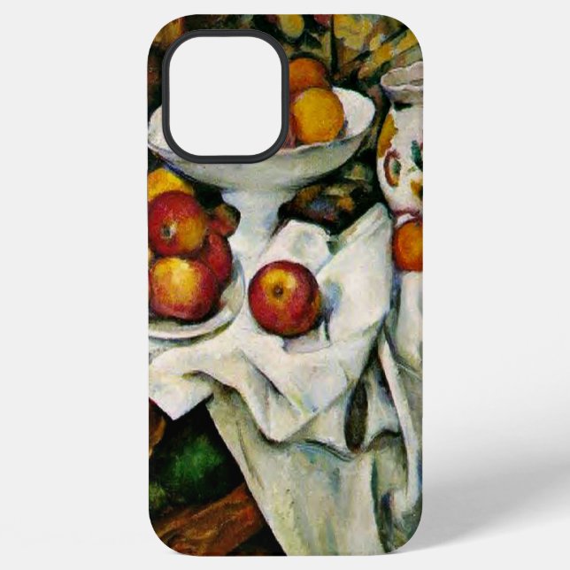 Funda Para iPhone Cezanne - Manzanas y Naranjas (Reverso )