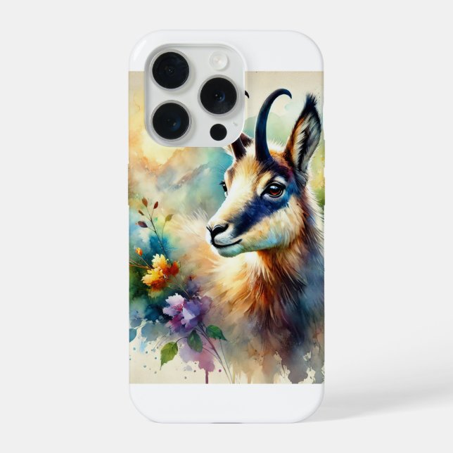 Funda Para iPhone Chamois 111024AREF135 - Watercolor (Reverso )