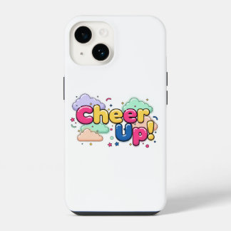 Funda Para iPhone 14 Cheer Up Minimalist Phone Case