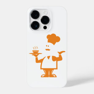 Funda Para iPhone 14 Pro Chef sosteniendo un tazón de sopa