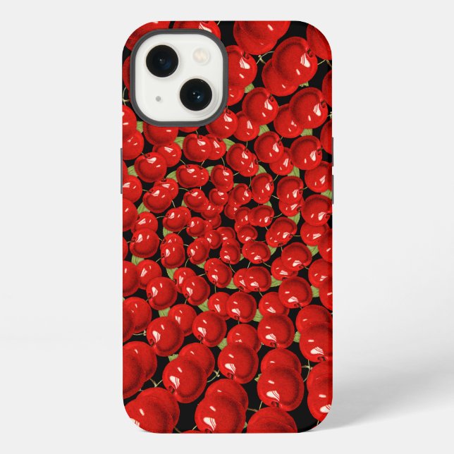 Funda Para iPhone Cherries Fibonacci Uno (Reverso )