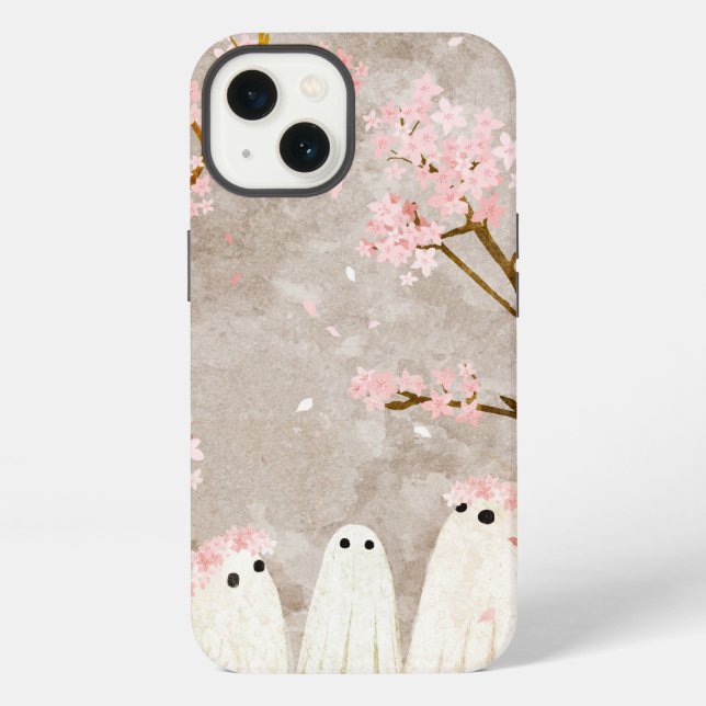 Funda Para iPhone Cherry Blossom Ghosts (Reverso )