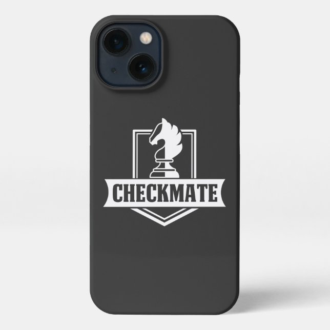 Funda Para iPhone Chess Club Checkmate Chess Move Iphone Case (Reverso )