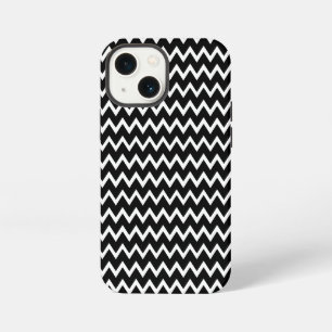 Funda Para iPhone 13 Mini Chevron Blanco Y Negro