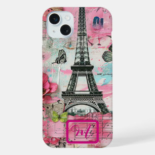 Chic Vintage Rosa Floral Oxidado Álbum París