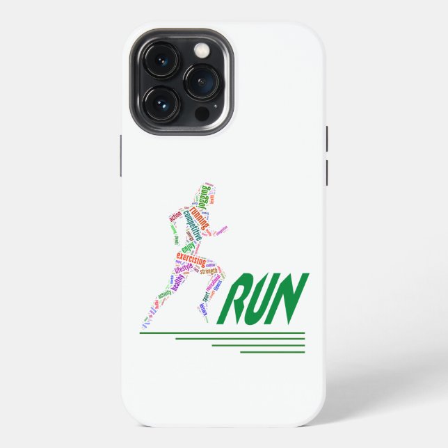 Funda Para iPhone Chica corriendo (Reverso )