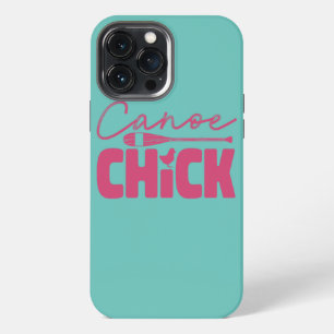 Funda Para iPhone 13 Pro Max Chica de canoa en canoa Pollo Canoa Pollita 