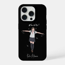Chica de uniforme de anime estético personalizable