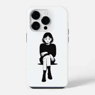 Funda Para iPhone 14 Pro chica estético iphone 14 Funda-Mate iPhone 14 Pro